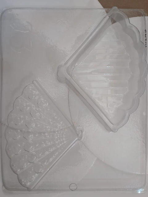  Molde para chocolate abanico