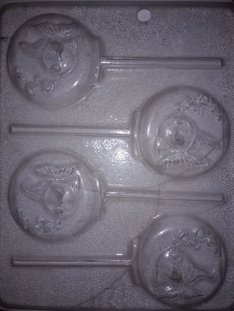  Molde para chocolate pecera con pez