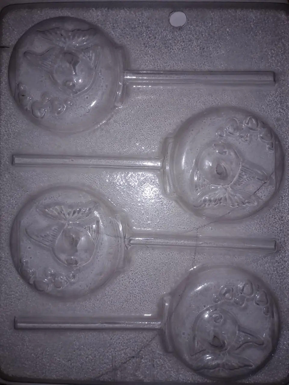  Molde para chocolate pecera con pez 1