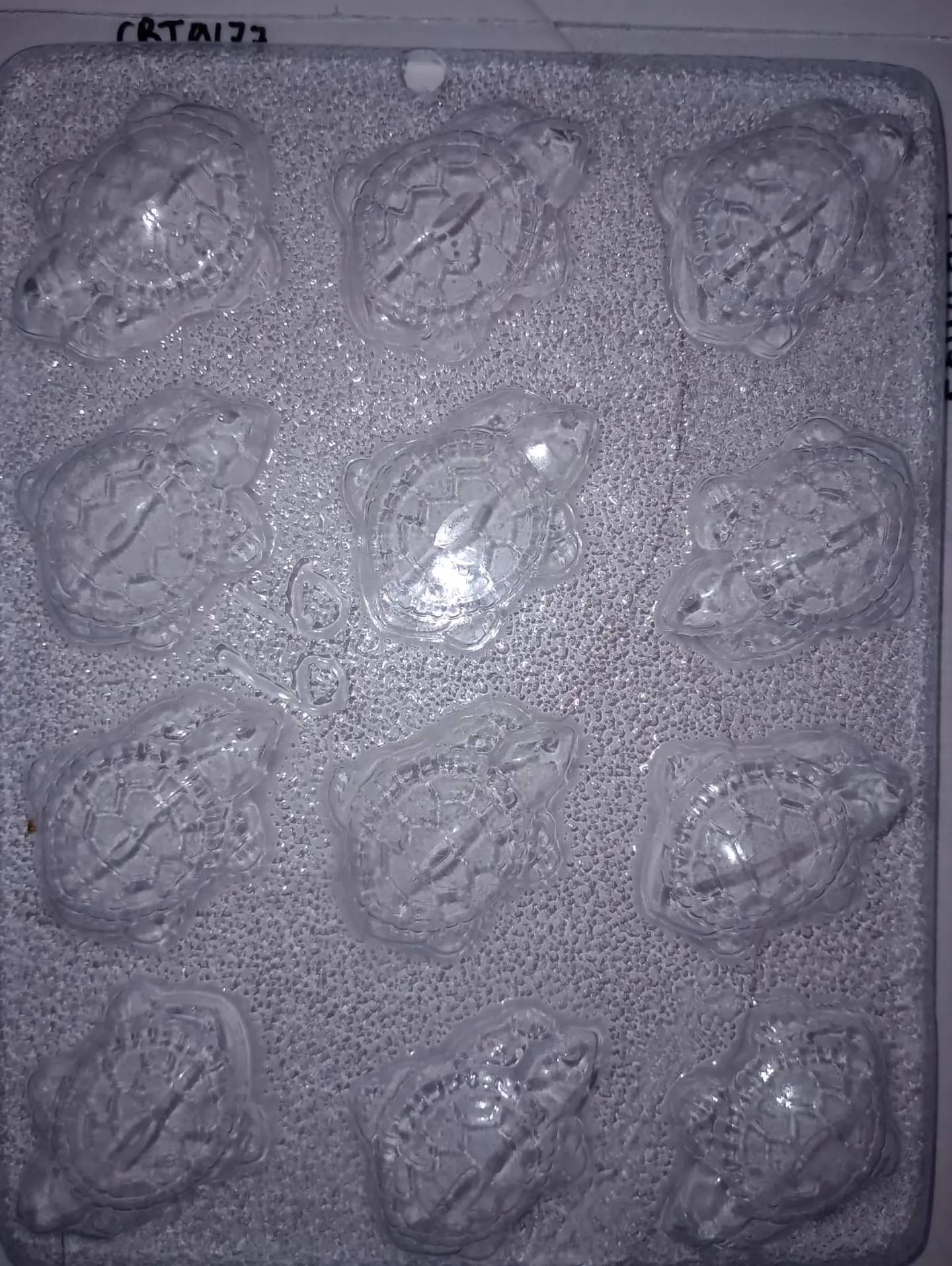  Molde para chocolate tortugas 1