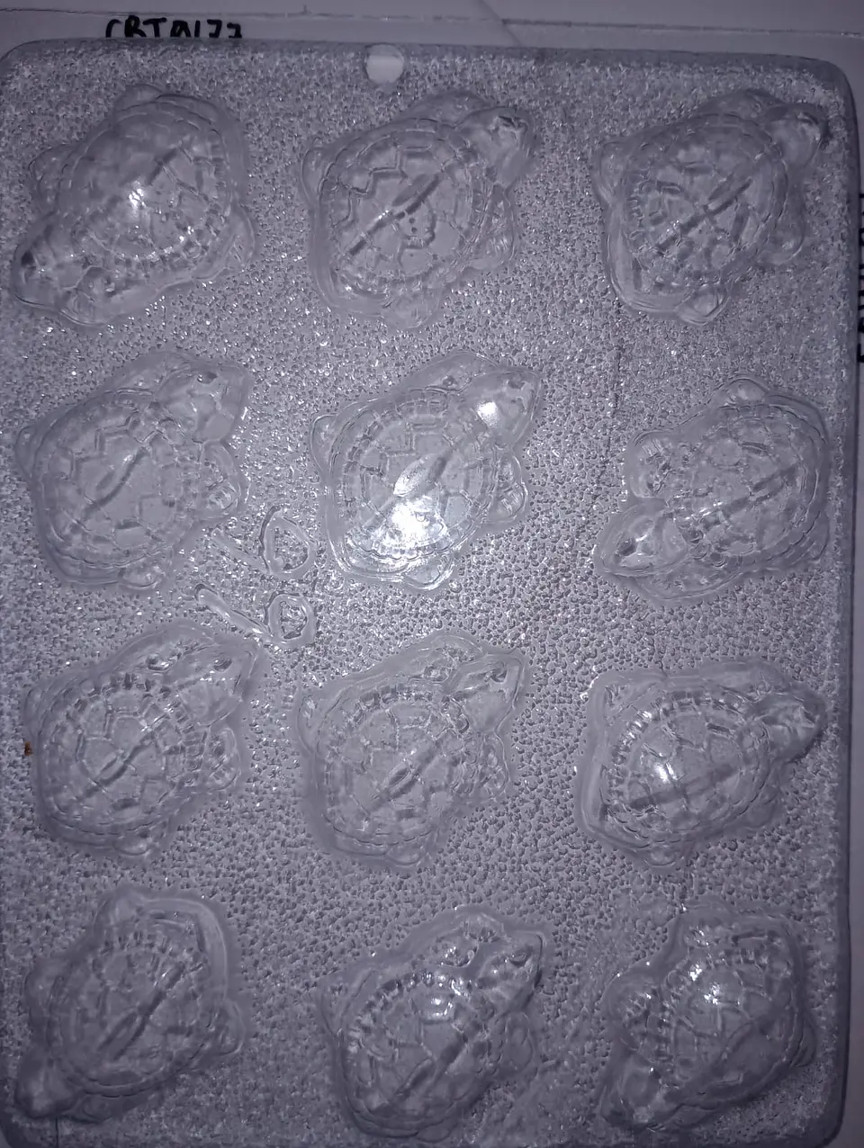  Molde para chocolate tortugas 1