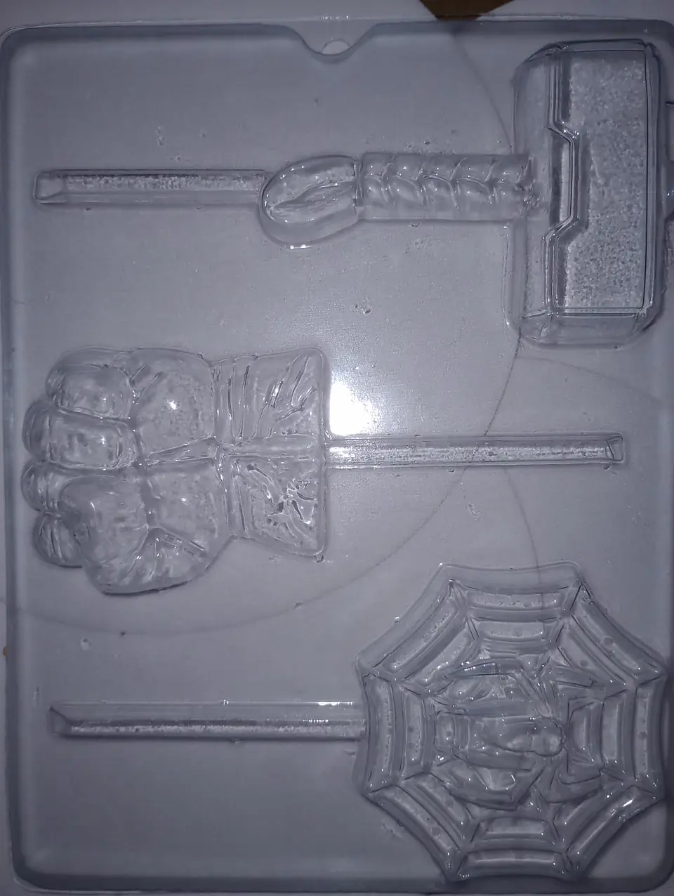  Molde para chocolate paletas avengers #788 1