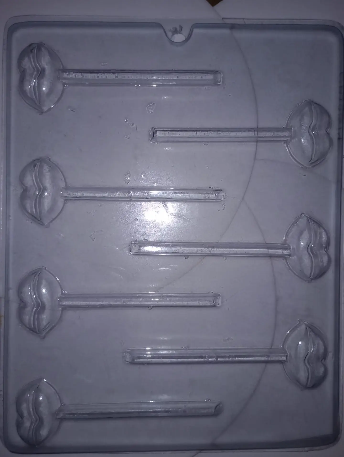  Molde para chocolate paleta beso 7 cav. 1