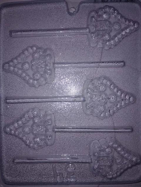  Molde para chocolate paletas casita de Jengibre  NV-34