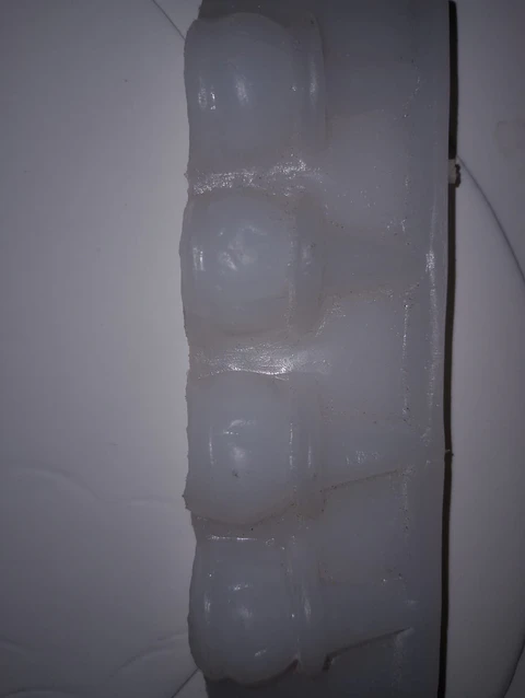  Molde de calabaza blanco no.00