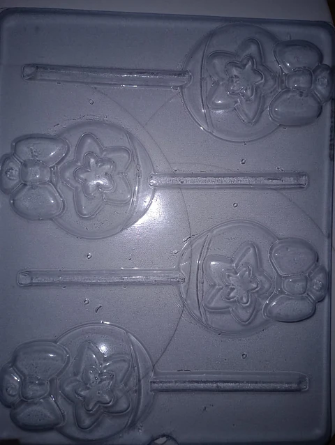  Molde para chocolate paletas esferas NV-451