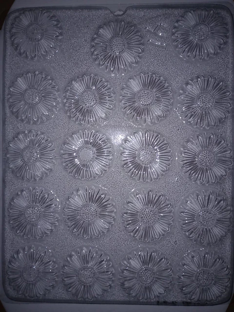  Molde para chocolate girasoles 20cav.