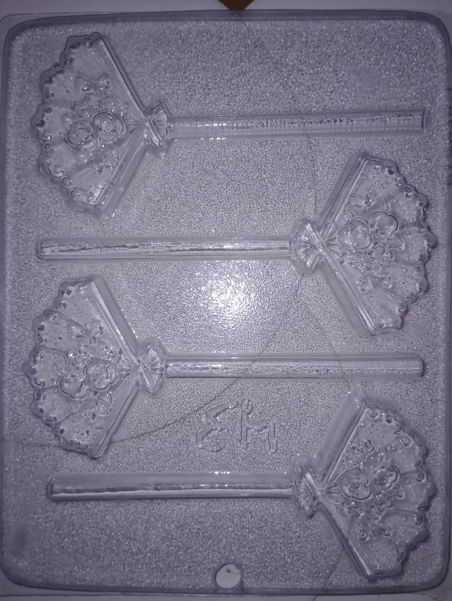  Molde para chocolate abanico #43 1