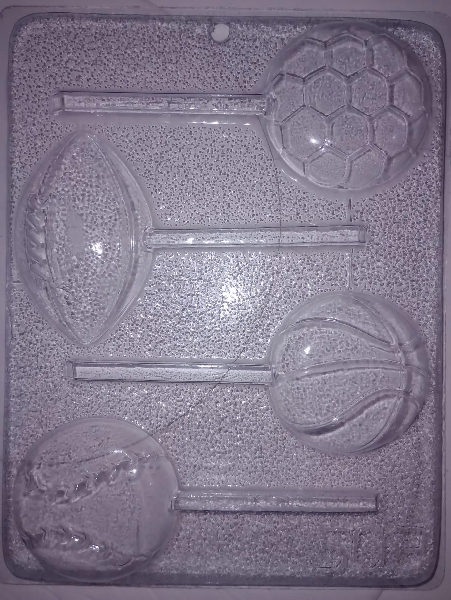  Molde para chocolate balones surtidos 1