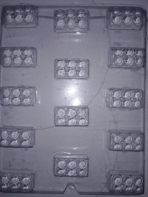  Molde para chocolate Legos