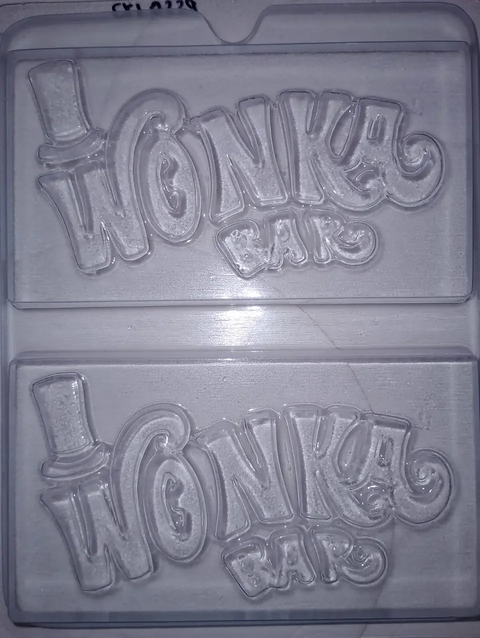  Molde para chocolate barra wonka 1