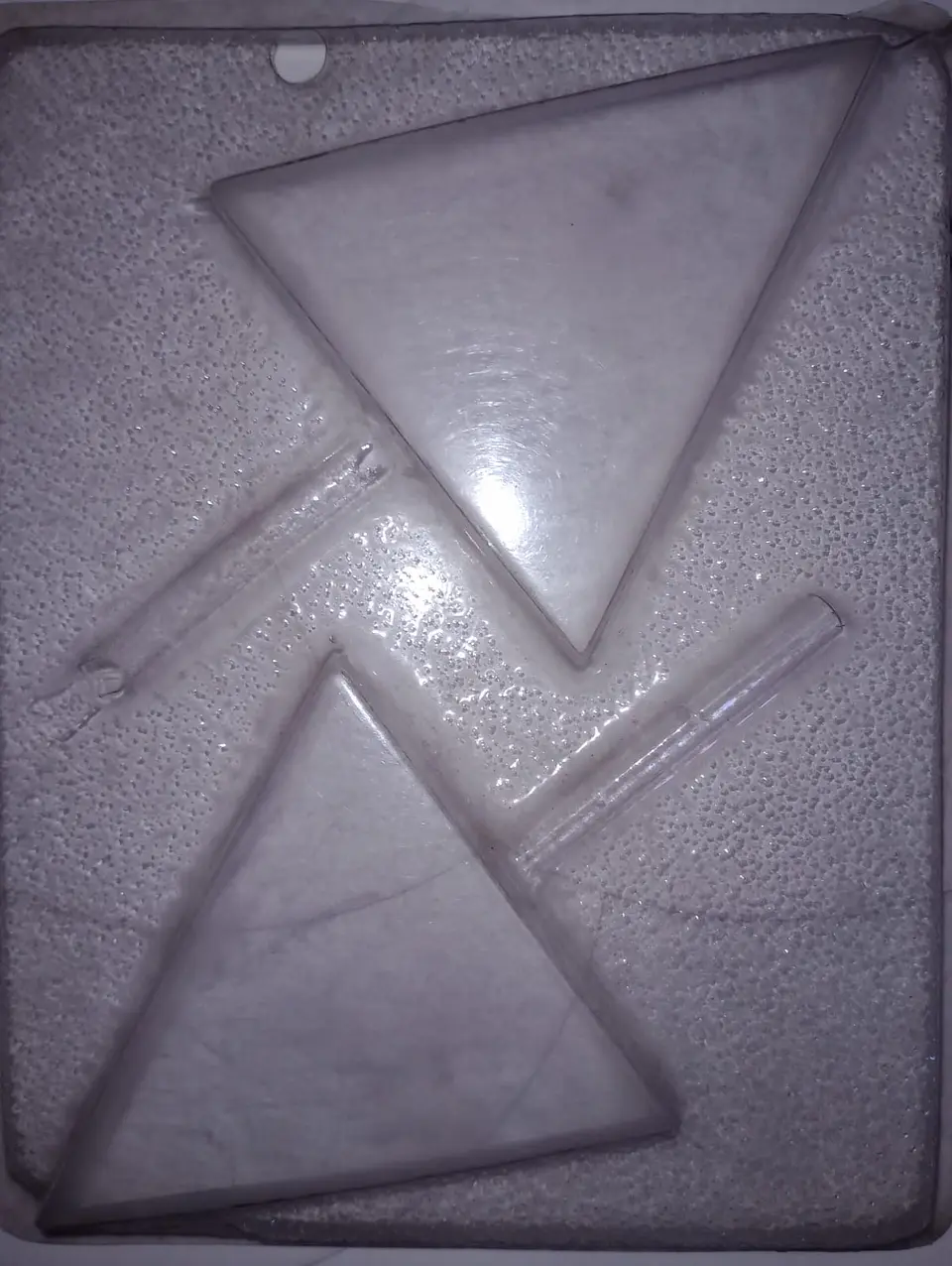  Molde para chocolate paletas triangulo 1