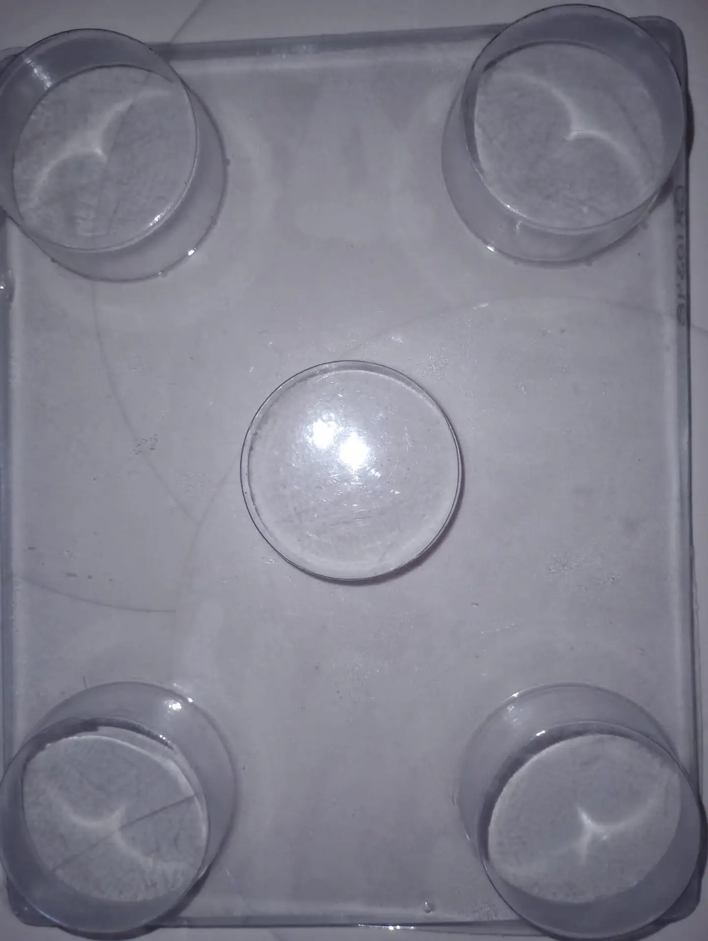  Molde para chocolate circulos 5 cav. 1
