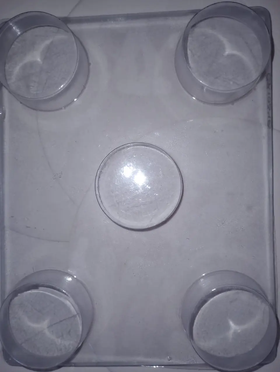  Molde para chocolate circulos 5 cav. 1