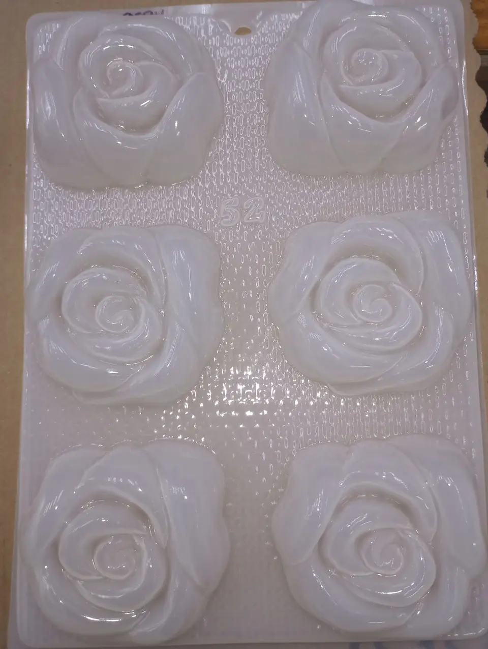  Molde para gelatina chico rosas #52 1