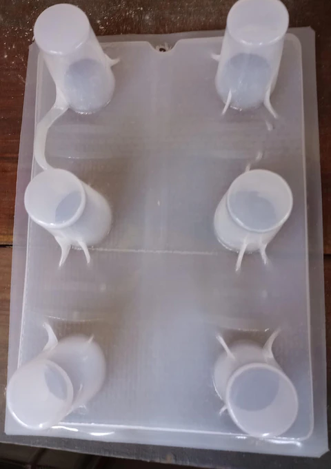  Molde para gelapaleta chico 6 cav. #1343