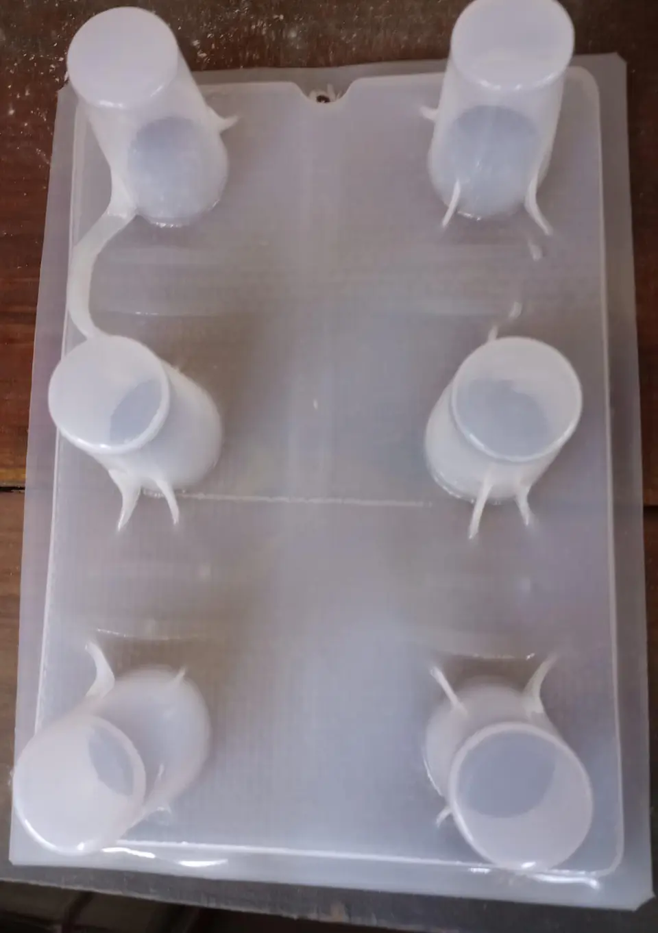  Molde para gelapaleta chico 6 cav. #1343 1