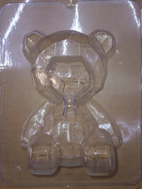  Molde para chocolate oso diamante 1cav. AM-622