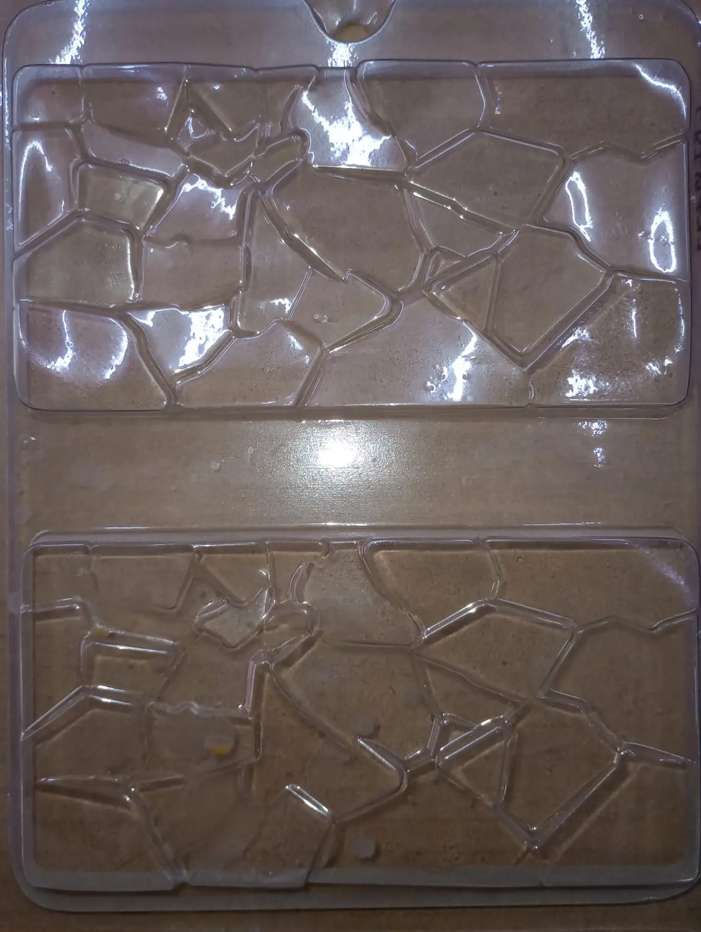  Molde para chocolate chico barra rectangular con relieve 2  1