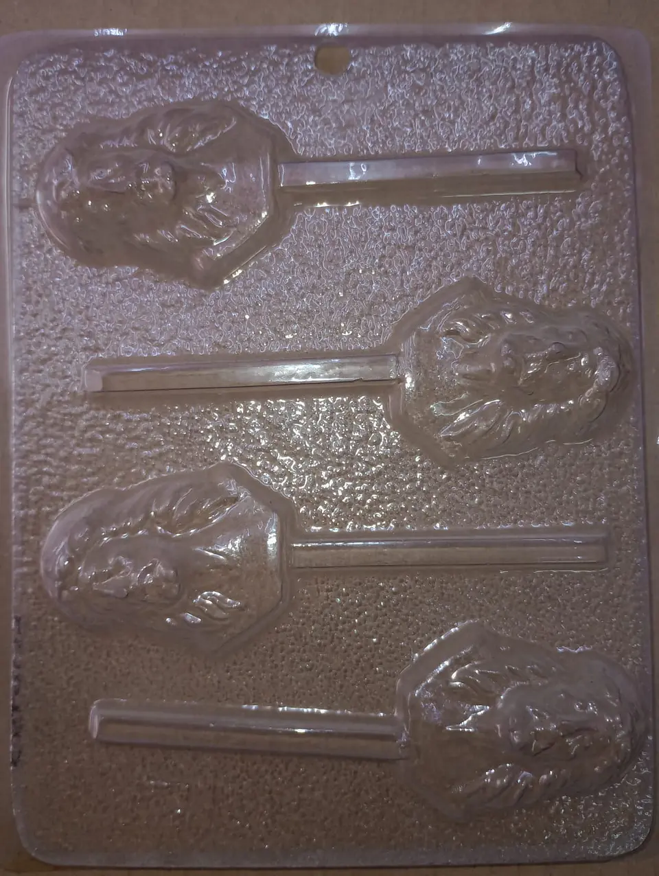  Molde para chocolate paleta Jesus 4 cav. 1