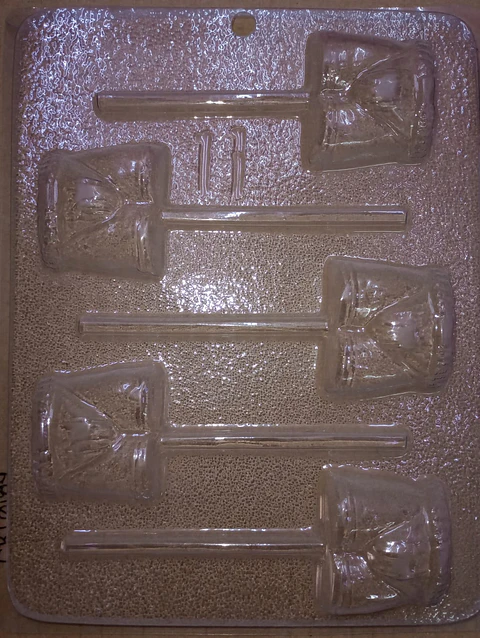  Molde para chocolate paletas boxer (despedida de soltera)