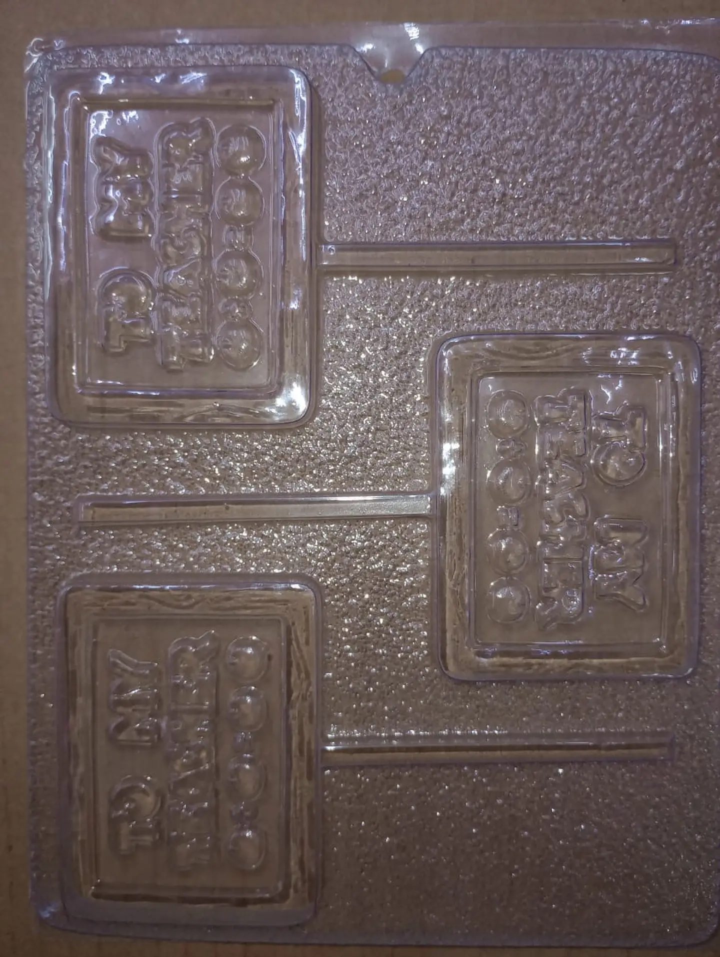  Molde para chocolate pizarron to my teacher #14 1