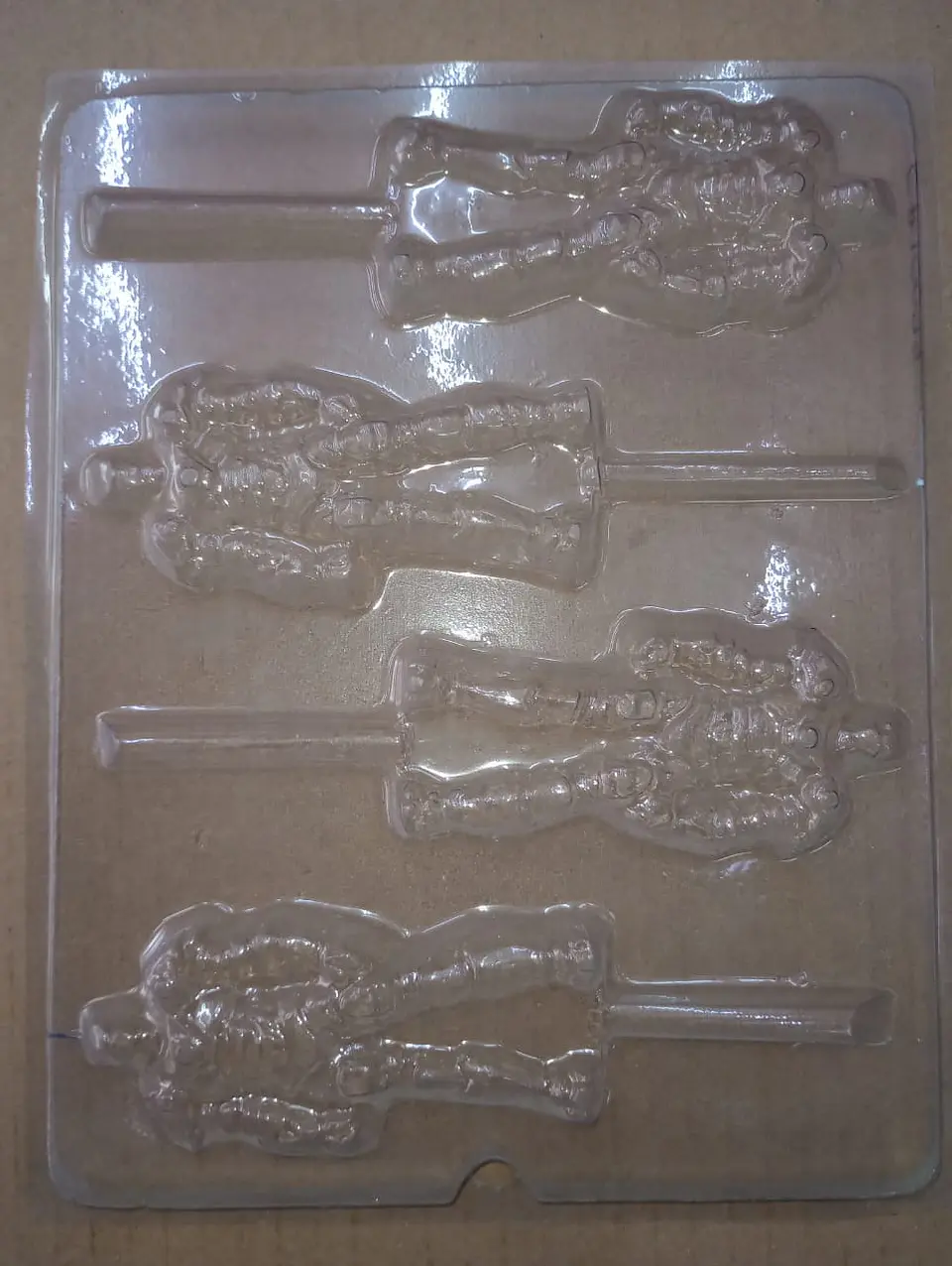  Molde para chocolate paletas Iron man 1