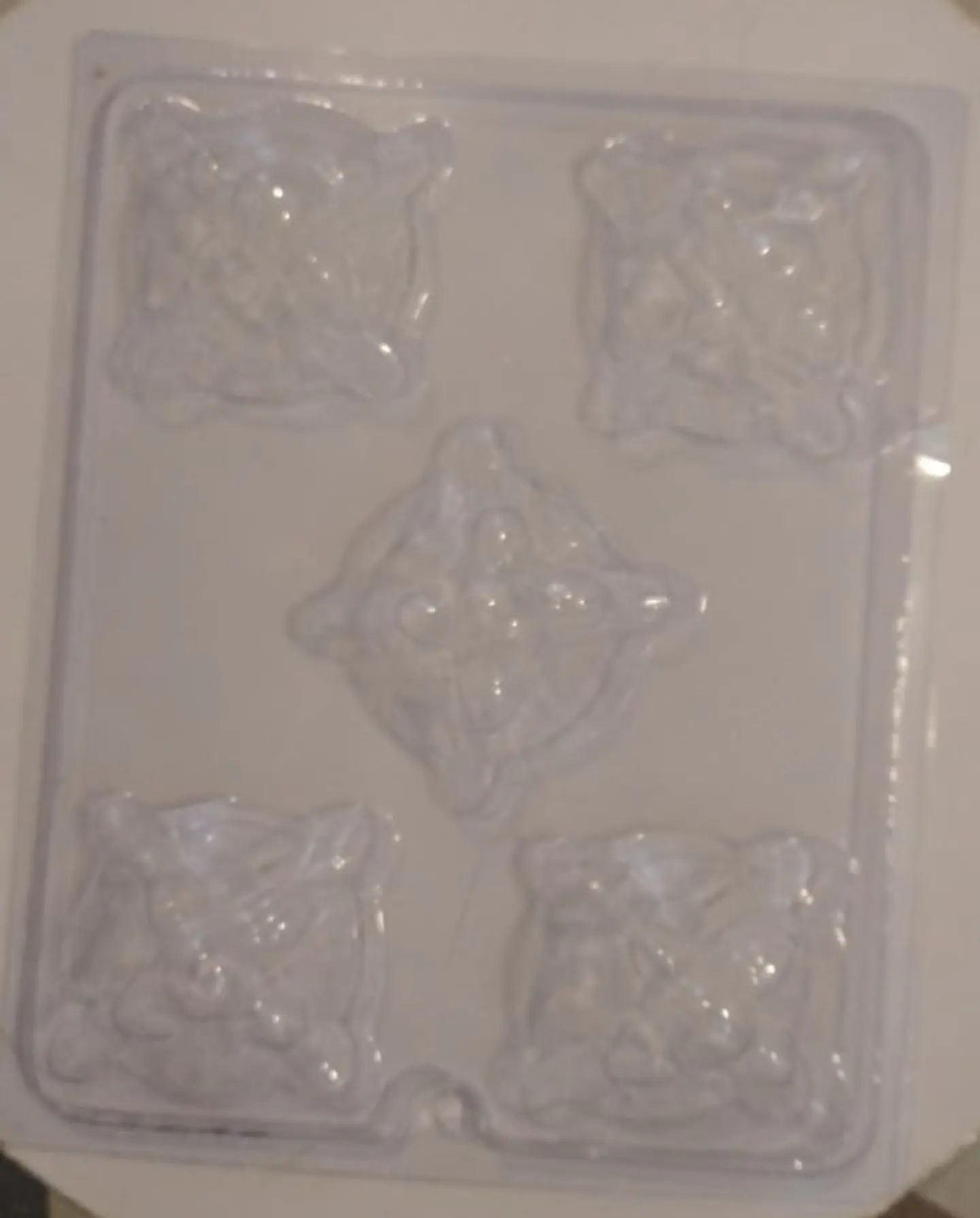  Molde para chocolate pan de muerto 5cav. CHW-23 1