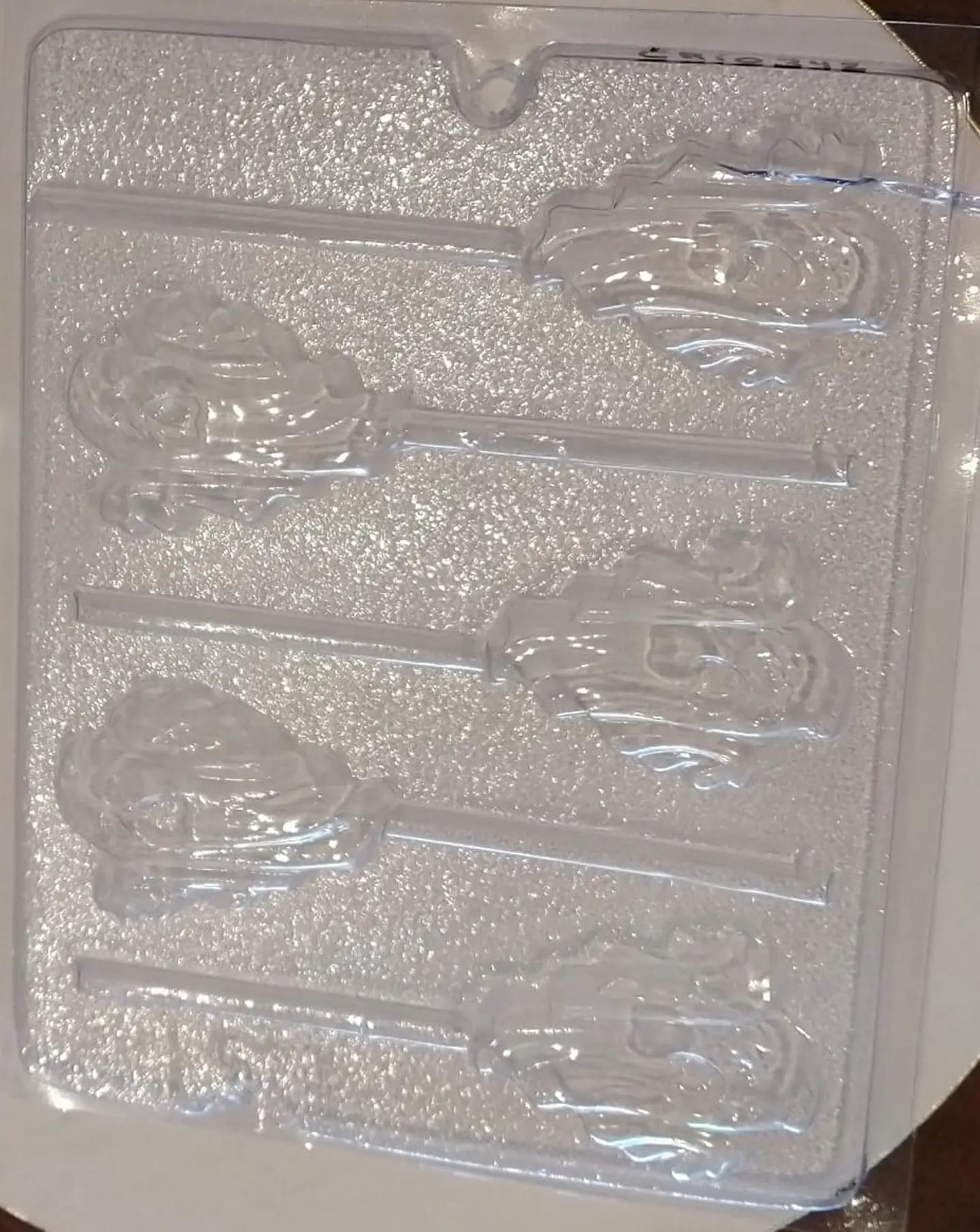  Molde para chocolate paletas fantasmas 5 cav. 1