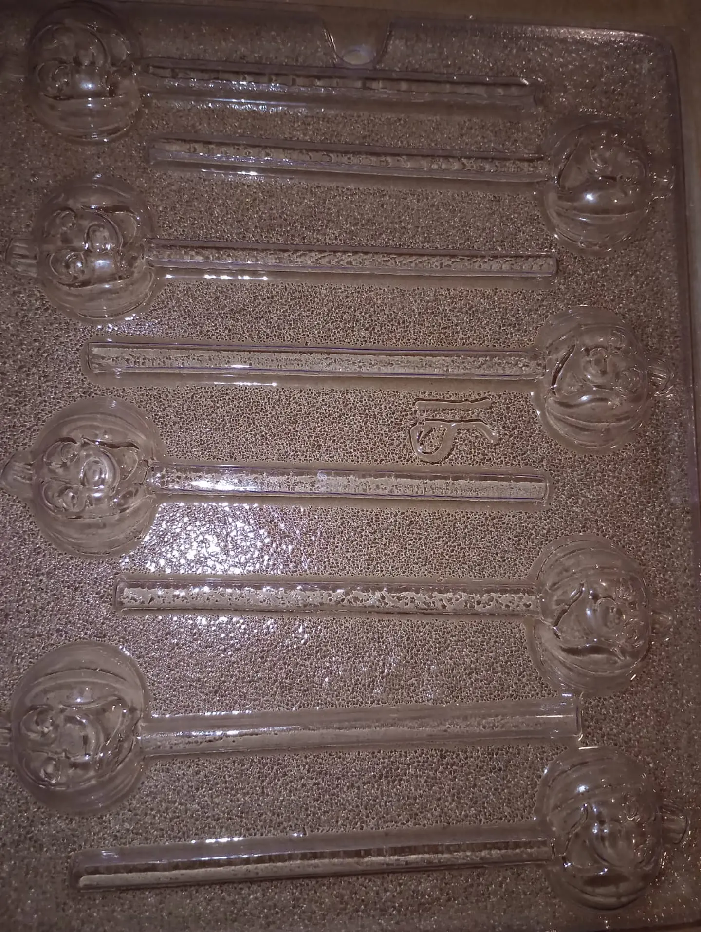 Molde para chocolate paleta calabazas 8 cav. 1
