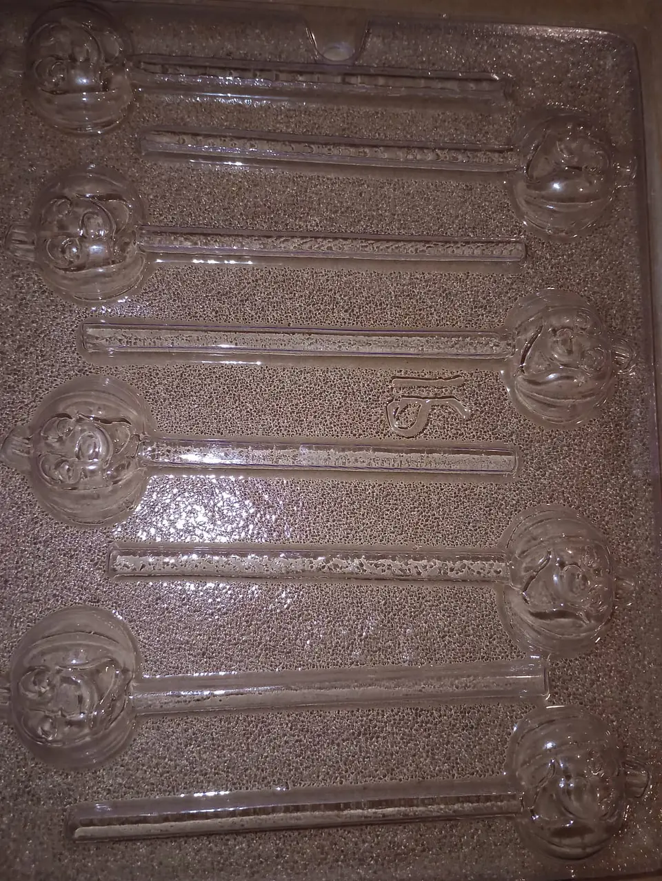  Molde para chocolate paleta calabazas 8 cav. 1