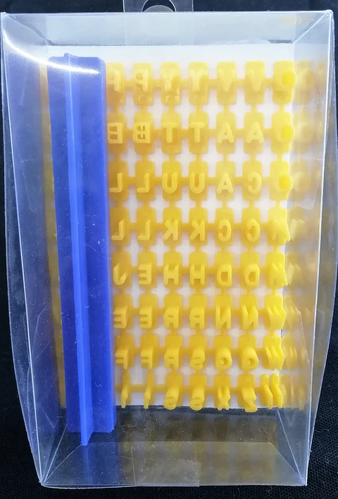  Marcador de letras  PBC-02