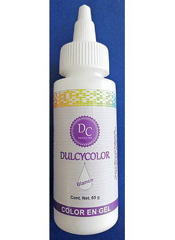 DCC  Color Vegetal Dulcycolor Blanco 65 ml