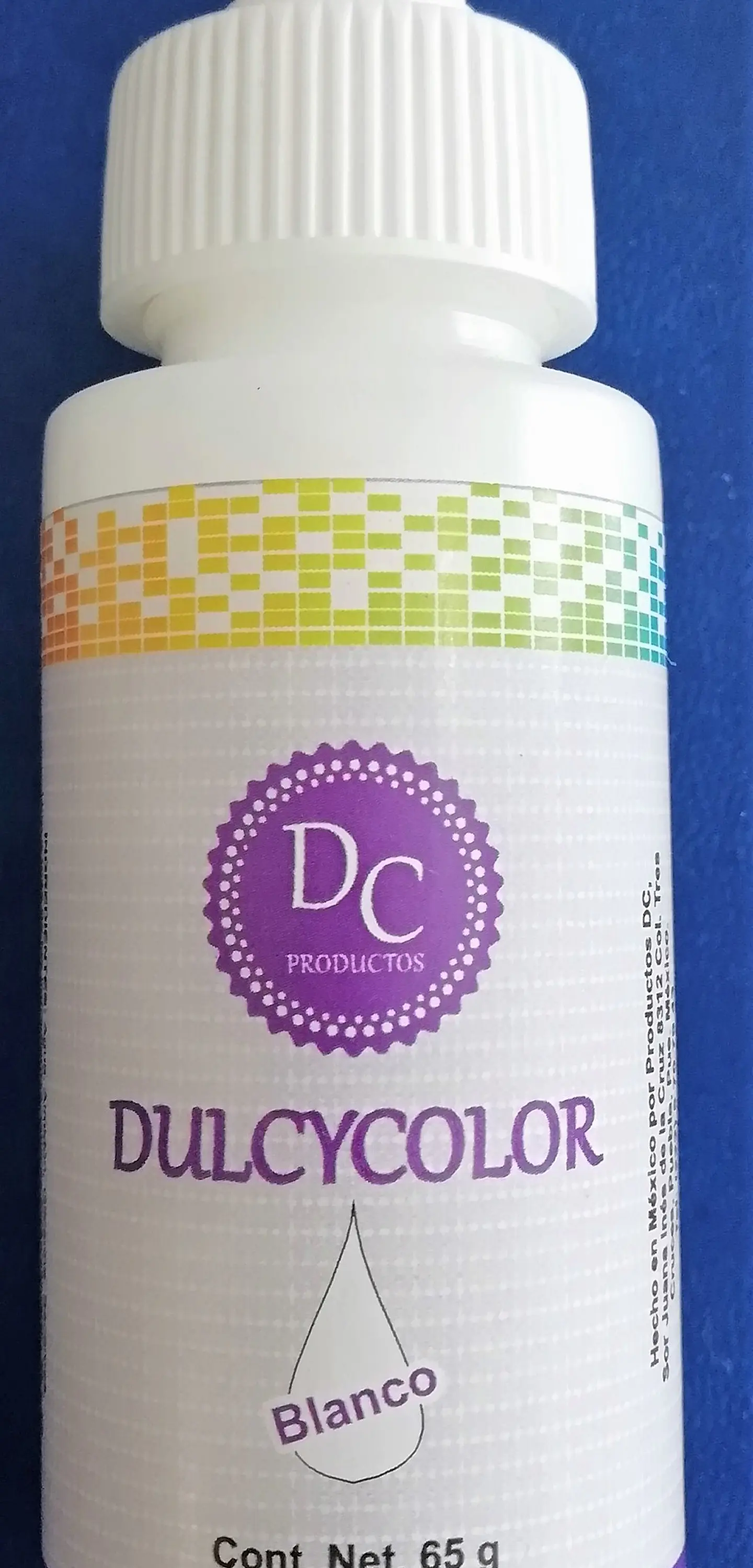   Color Vegetal Dulcycolor Blanco 65 ml 1