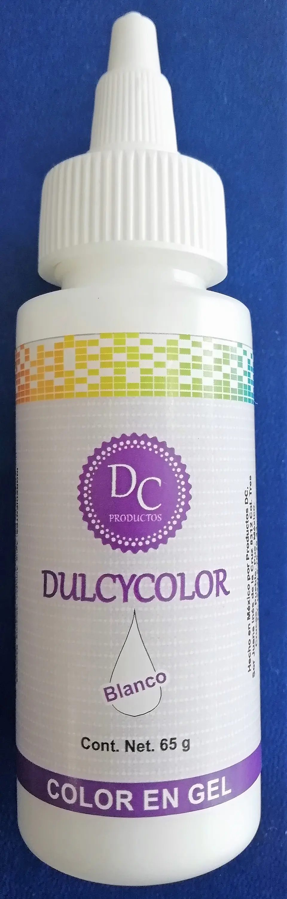   Color Vegetal Dulcycolor Blanco 65 ml 1