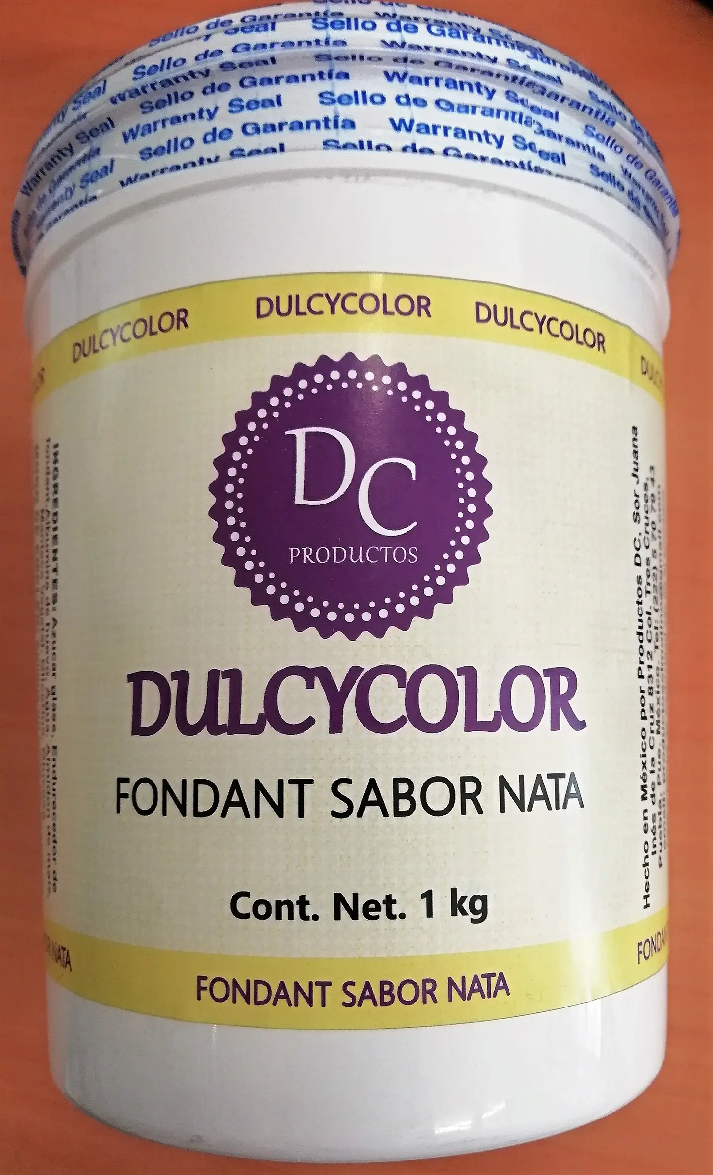  Fondant Dulcycolor Sabor Nata 1 Kilogramo 1