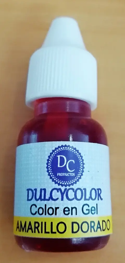  Color vegetal Amarillo dorado 10 ml