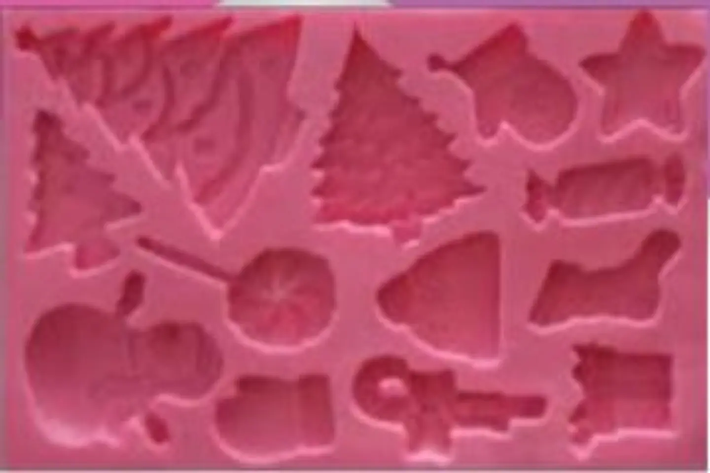  Molde de silicon Navidad arboles y dec MSC680 1