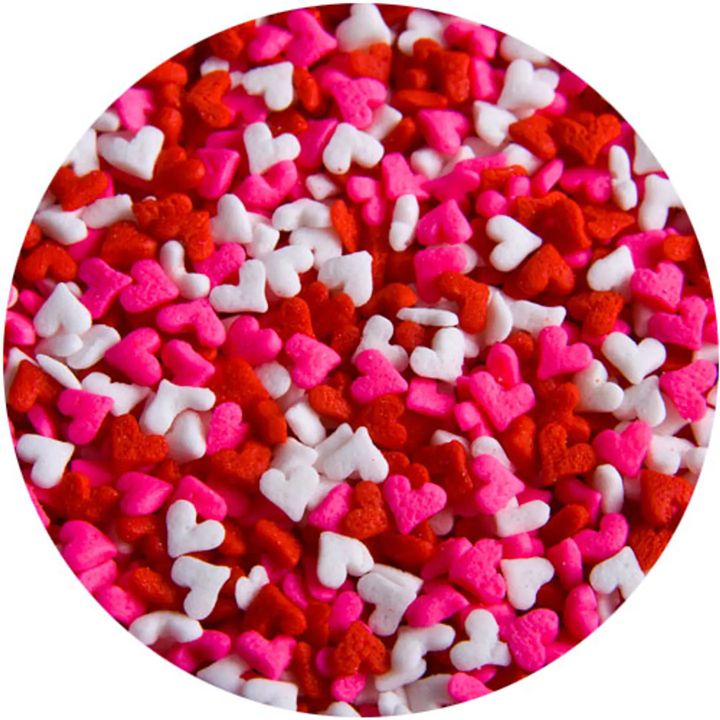  Confeti Mini Corazon rj rs bl  Kilogram 1