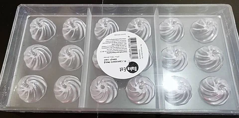  M choco pc bundt 18 cav 27x13 cm TOL00000074