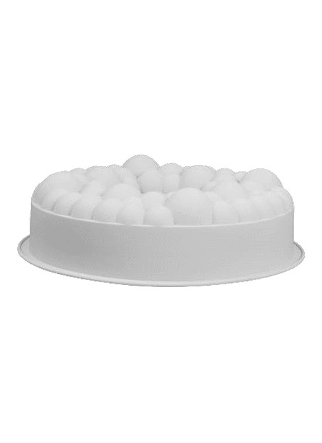 ALE M Sili White bubble crown 24x8 cm SIL00000784