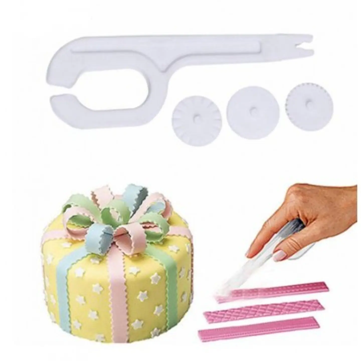  rodaja plastica pastillaje 3 unidades 77825 1