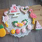  Cortadores coleccion flamingos - Miniatura 2