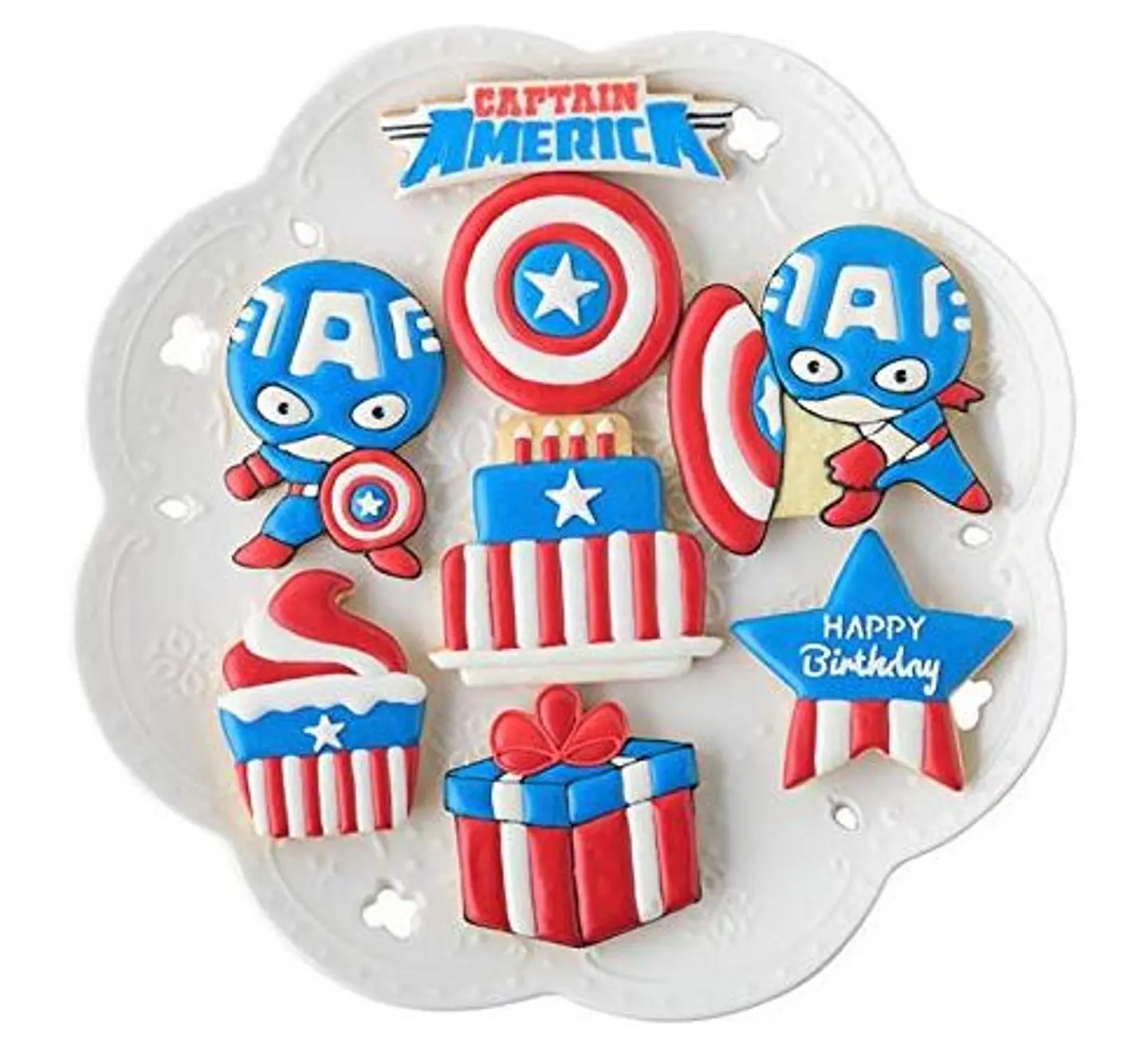  Cortadores coleccion capitan america 2