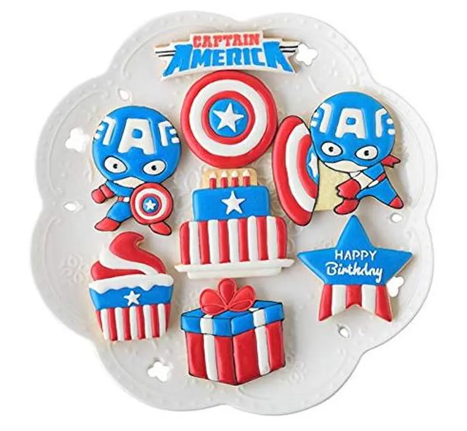  Cortadores coleccion capitan america 2