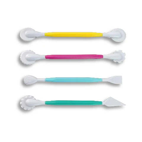  Jgo Carretilla fondant 4 Piezaas  4-2986