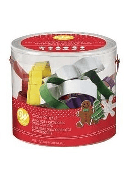 WIL  Juego de cortadores navideños c/12 pz 2308-3889