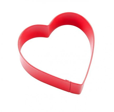  Cortador corazon metal rojo  2308-1301