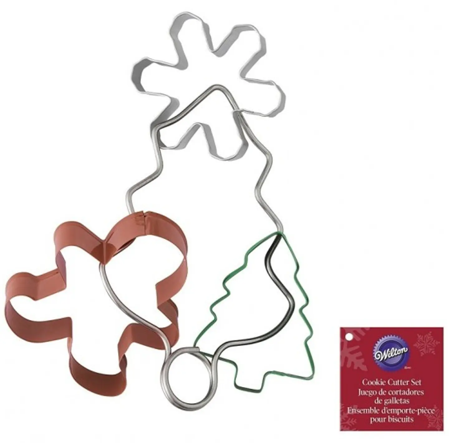  Juego cortadores arbol copo mu?eco jengibre 2308-0571 1