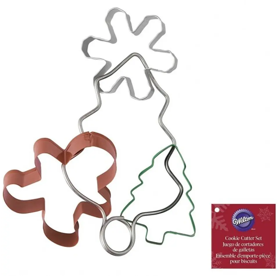  Juego cortadores arbol copo mu?eco jengibre 2308-0571 1